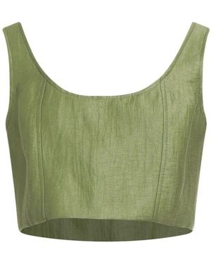 Kaos Military Top Linen, Polyamide - Green