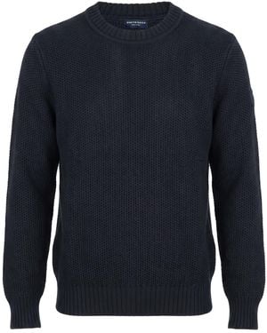 North Sails Midnight Sweater Cotton, Wool - Blue