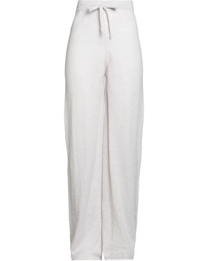 Alpha Studio Light Pants Baby Alpaca Wool, Recycled Polyamide, Polyamide - White