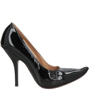 Maison Margiela Court Shoes Leather - Black