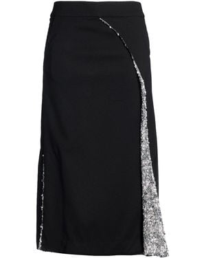 Rabanne Midi Skirt Polyester - Black
