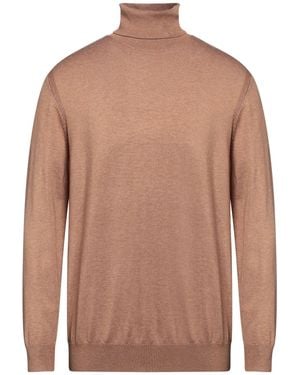 Diktat Camel Turtleneck Viscose, Polyamide, Acrylic, Cashmere - Brown