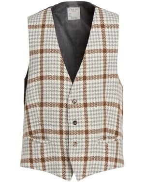 L.B.M. 1911 Tailored Vest Wool, Acrylic, Polyester, Polyamide - Grey
