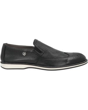 Pollini Loafers Leather - Gray
