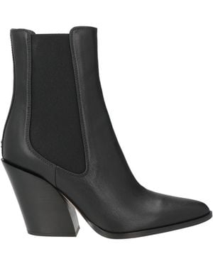 Jimmy Choo Botines De Caña Alta - Negro