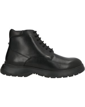 KARL LAGERFELD Ankle Boots - Black