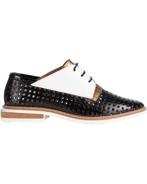LE BOHÉMIEN Schnürschuh - Weiß