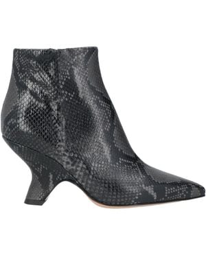 Anna F. Ankle Boots Leather - Black