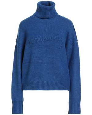 Richmond X Rollkragenpullover - Blau