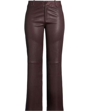 Arma Trousers Lambskin - Purple