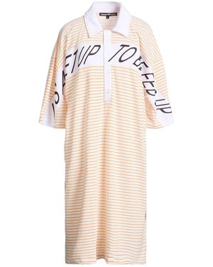 Reward If Found Midi Dress Cotton, Linen, Polyester - Natural