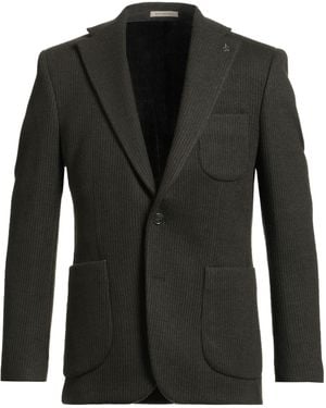 SUIT SARTORIA Blazer Polyester, Wool - Black