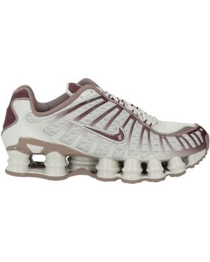 Nike Shox Tl Light Trainers Synthetic Material, Textile Fibres - Grey