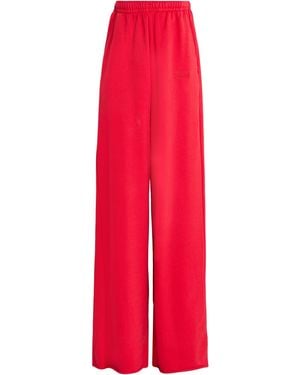 Vetements Pants Cotton, Elastane - Red