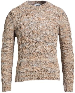 Berna Taupe Jumper Wool, Acrylic - Grey