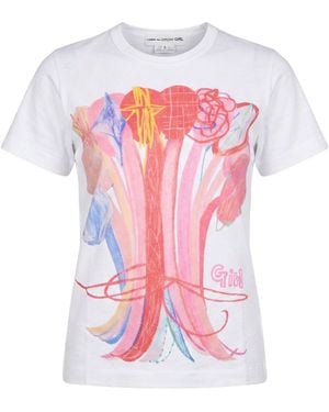 Comme des Garçons T-Shirt Cotton - White