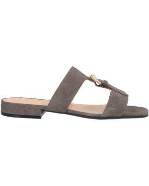 Sergio Rossi Sandals Leather - Gray