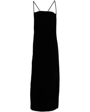 STAUD Vestido Largo - Negro