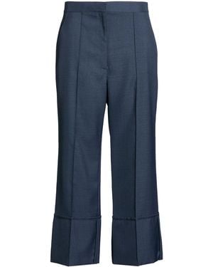 Theory Slate Pants Polyester - Blue