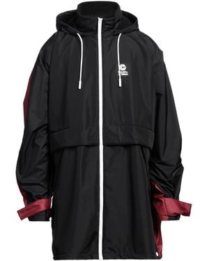 Marcelo Burlon Coat Polyester, Silicone - Black