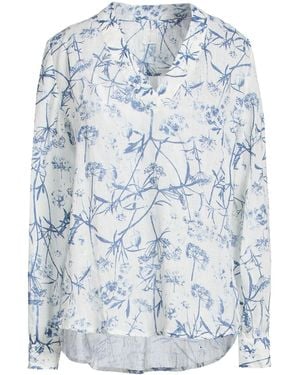120% Lino Top - Azul