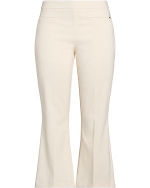 Kocca Cream Pants Polyester, Elastane - Natural