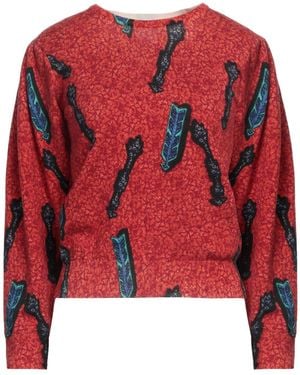 Stella Jean Sweater Merino Wool - Red