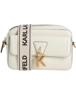 Karl Lagerfeld Cross-body Bag - Natural