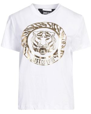 Just Cavalli T-Shirt Cotton - White