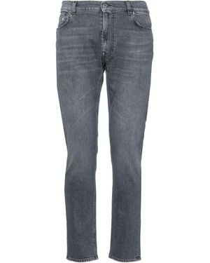 Grifoni Jeans Cotton, Elastane - Grey