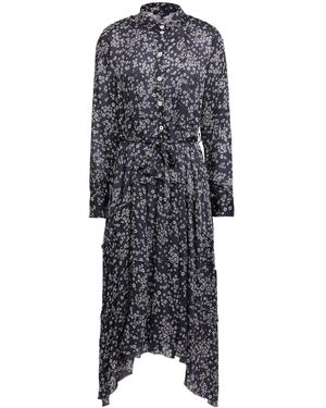 High Tech Midi Dress Polyester - Blue