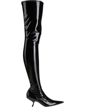 Sergio Rossi Boot Latex - Black
