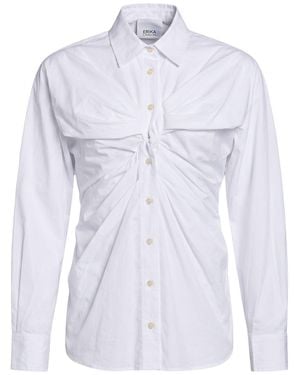 Erika Cavallini Semi Couture Shirt Cotton - White