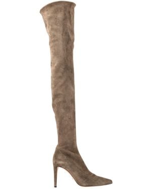 Sergio Rossi Boot Leather - White