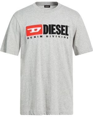 DIESEL T-Shirts - Gray