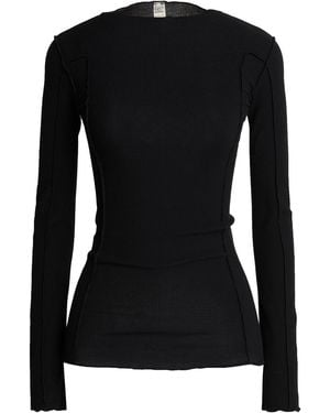 Baserange T-Shirt Organic Cotton, Elastane - Black