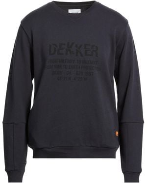 Dekker Midnight Sweatshirt Cotton, Elastane - Blue