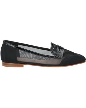 Fabio Rusconi Loafers Textile Fibers - Black