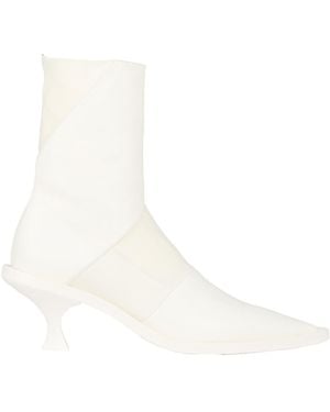 Jil Sander Ankle Boots - White