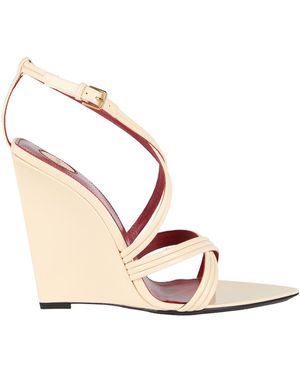 Saint Laurent Sandals - Natural