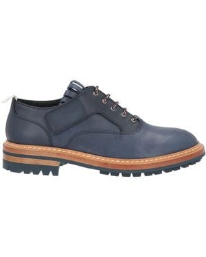 Kris Van Assche Lace-Up Shoes Leather - Blue