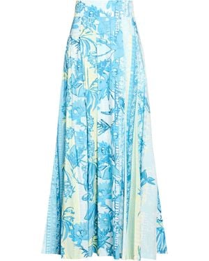 Emporio Sirenuse Maxi Skirt Cotton - Blue