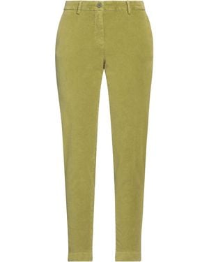 Mason's Pants Cotton, Elastane - Green