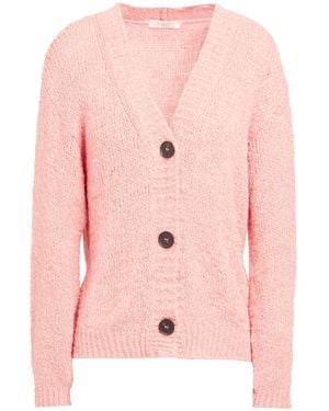 Zanone By Slowear Cardigan Linen, Polyester - Pink
