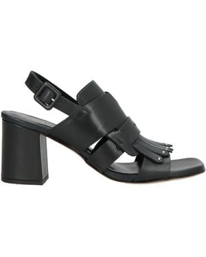 Luca Grossi Sandals Leather - Black