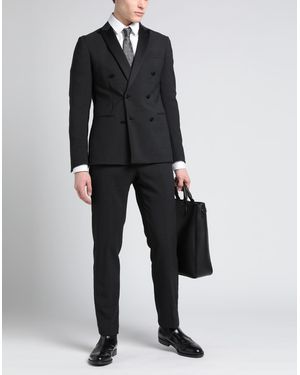 Tombolini Suit Virgin Wool - Black