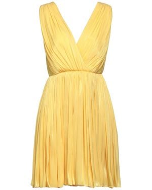 Stefano De Lellis Mini Dress - Yellow