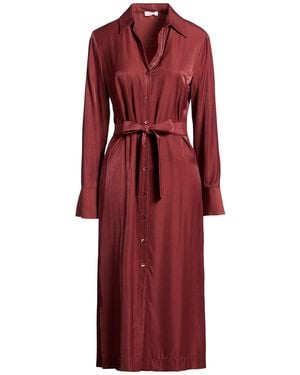 Peserico Midi-Kleid - Rot
