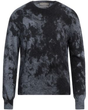 Original Vintage Style Jumper Baby Alpaca Wool, Polyamide, Wool - Black