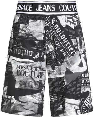 Versace Jeans Couture Shorts & Bermuda Shorts - Grey